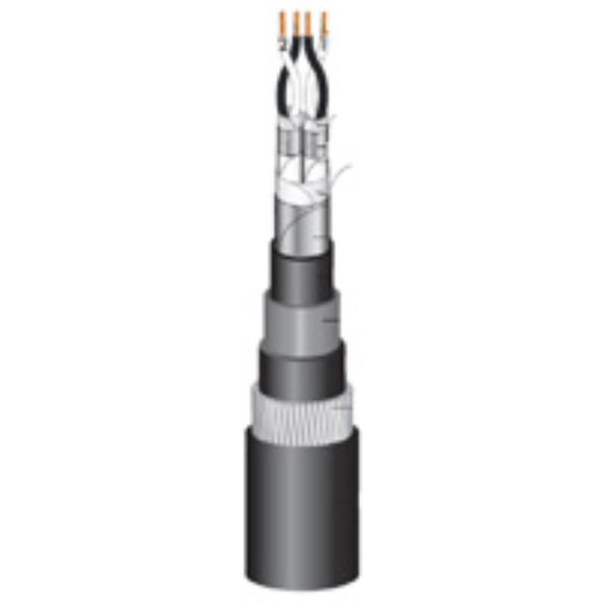 EN 50288-7 XLPE Insulation IOS Armoured LC Fire Retardant