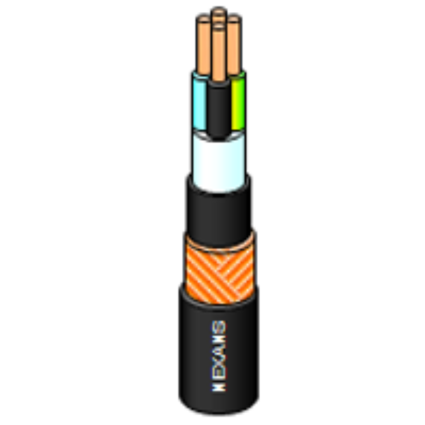 TYPE NF F 55-625 (K25) multi cores 750V Cl2 EMC CPR B2ca-s1a, d0, a1