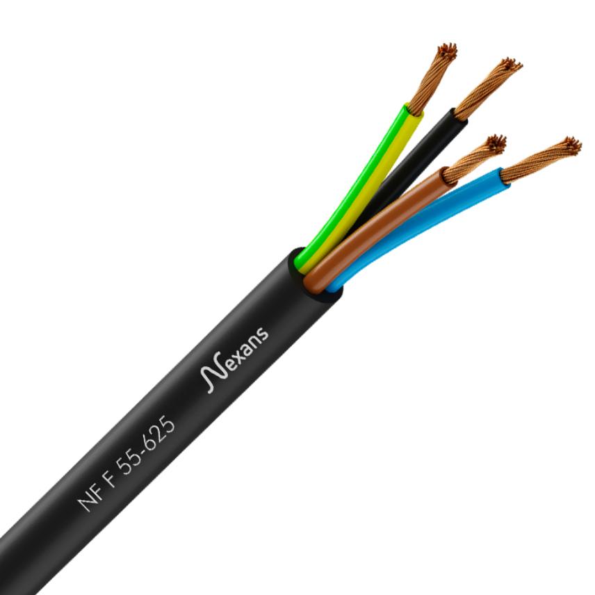 NF F 55-625 (K25) multi cores 750V or 1000V Cl5 CPR B2ca-s1a, d0, a1