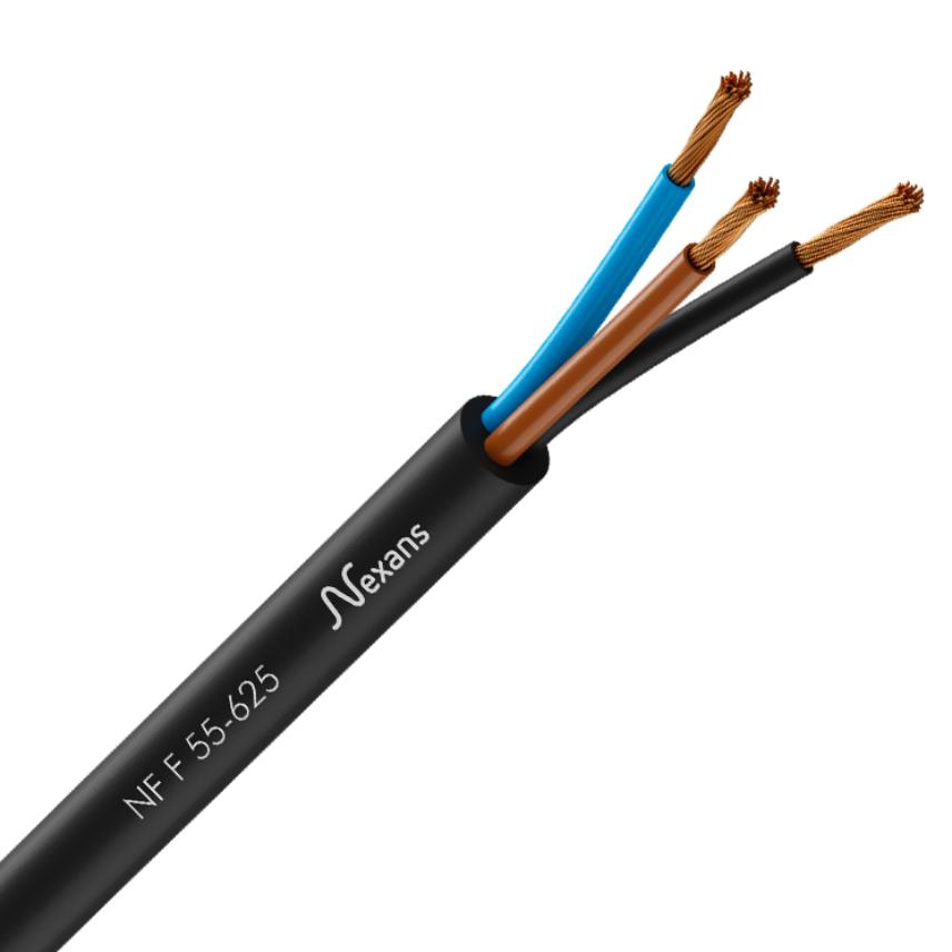 NF F 55-625 (K25) multi cores 750V or 1000V Cl5 CPR B2ca-s1a, d0, a1